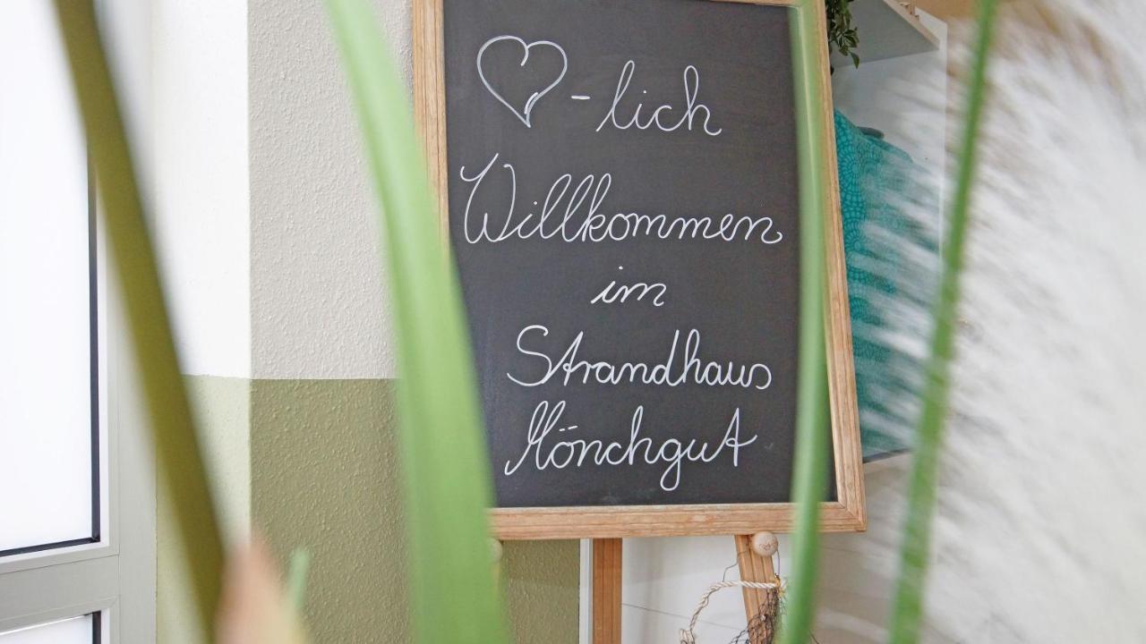 F-1010 Strandhaus Moenchgut Bed&Breakfast Dz 27 Terrasse, Strandnah, Inkl Fruehstueck Lobbe Dış mekan fotoğraf